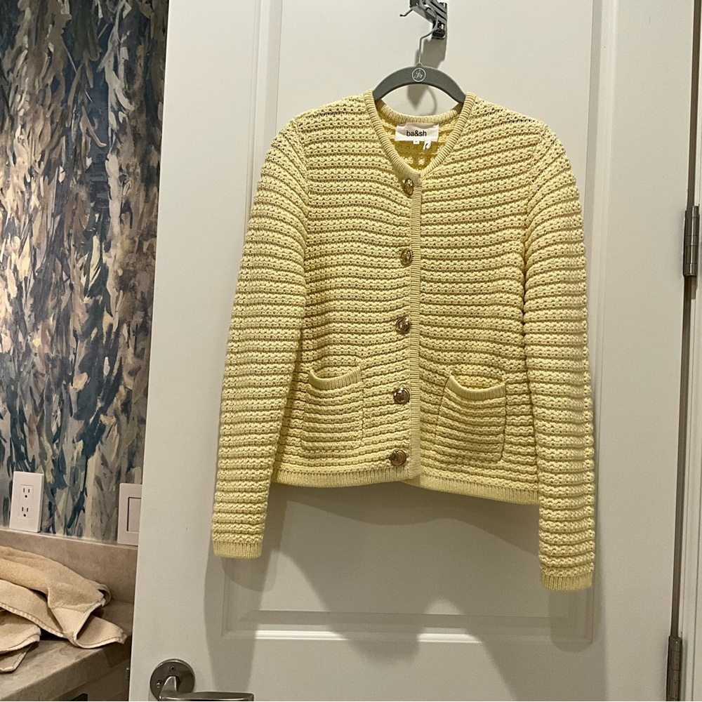 ba&sh gaspard cardigan like new!